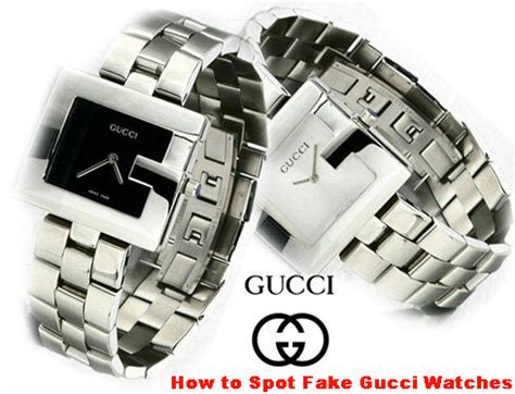 how to spot Gucci watches